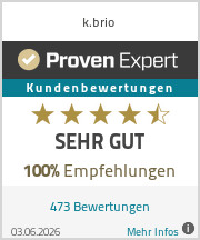 Erfahrungen & Bewertungen zu k.brio